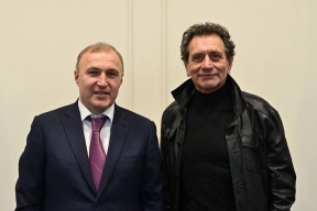 Глава Адыгеи Мурат Кумпилов встретился с народным артистом РФ Евгением Князевым