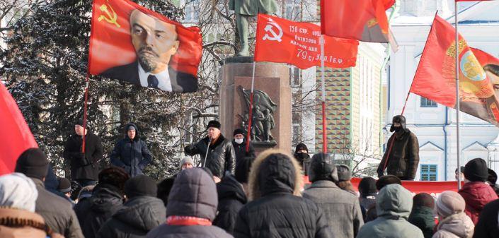 На митинге в Тамбове КПРФ потребовала отставки губернатора