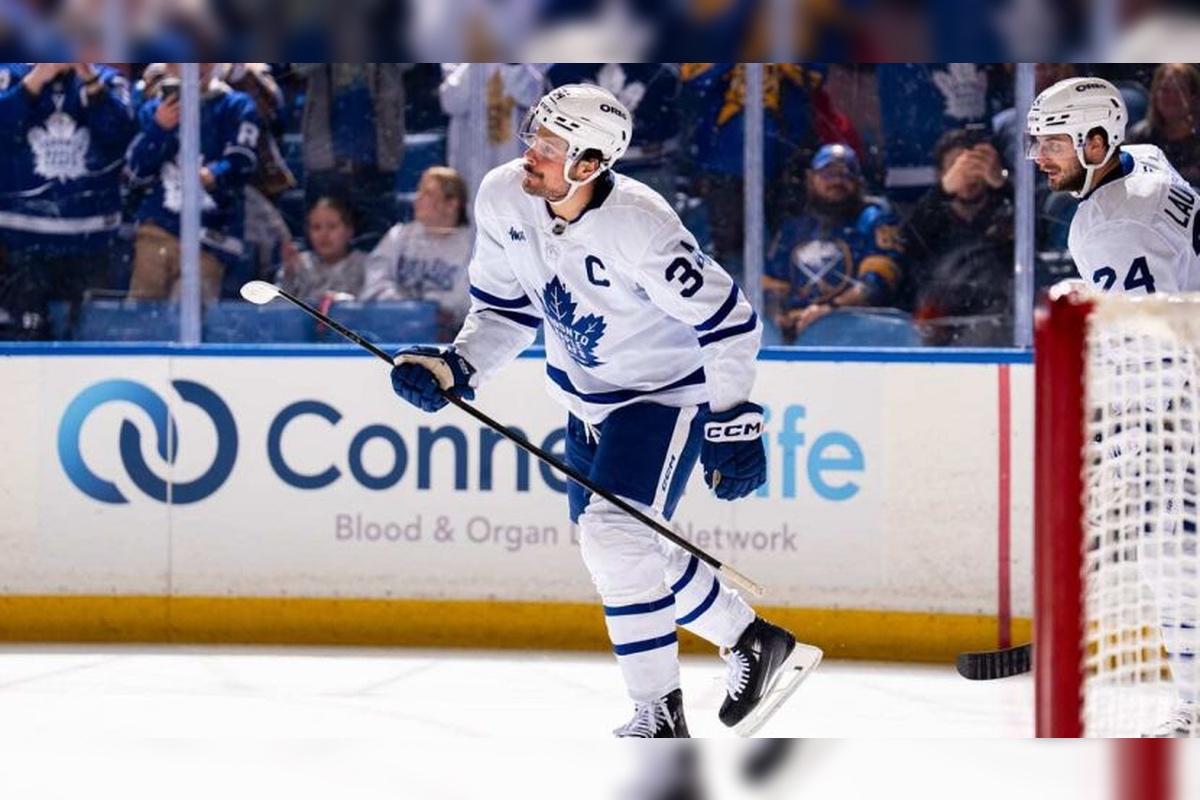 Остон Мэттьюс почти сравнялся с Овечкиным по голам в плей-офф НХЛ