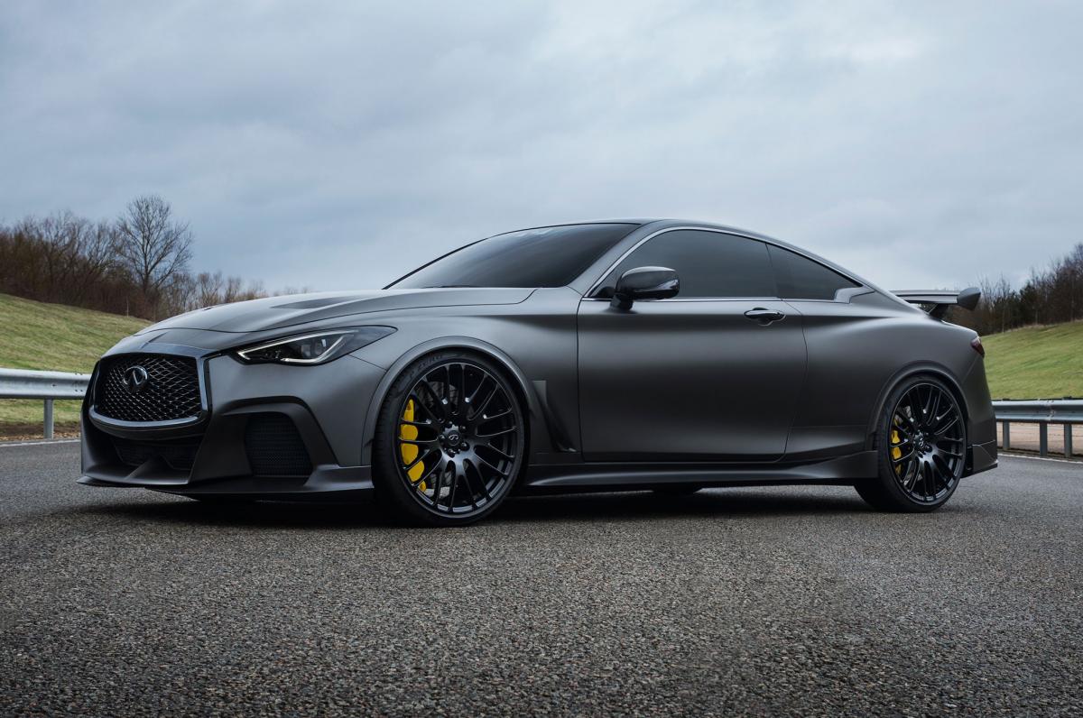 Infiniti Q60 Project Black S получит специальные шины от Pirelli