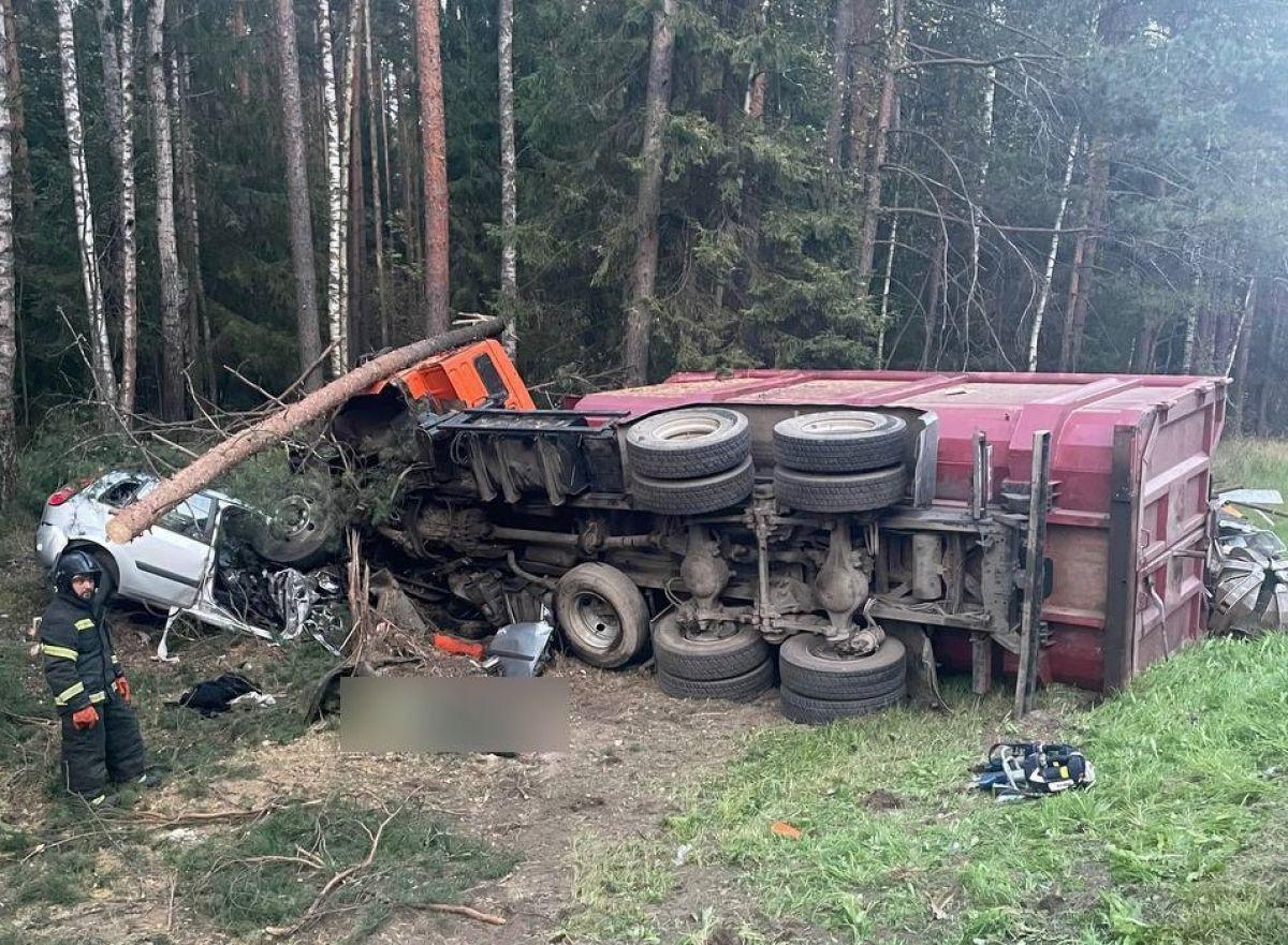 В ДТП с КАМАЗом под Киржачом погибла пожилая пара
