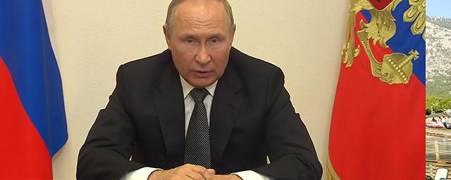 Владимир Путин: Ситуация на Украине показывает желание США затянуть этот конфликт