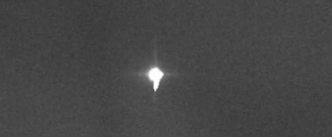 Астрономы опубликовали фото падающей на Землю китайской ракеты «Чанчжэн-5»
