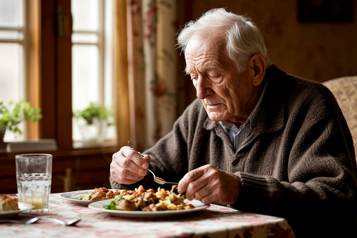Ученые рекомендуют пожилым обедать в компании