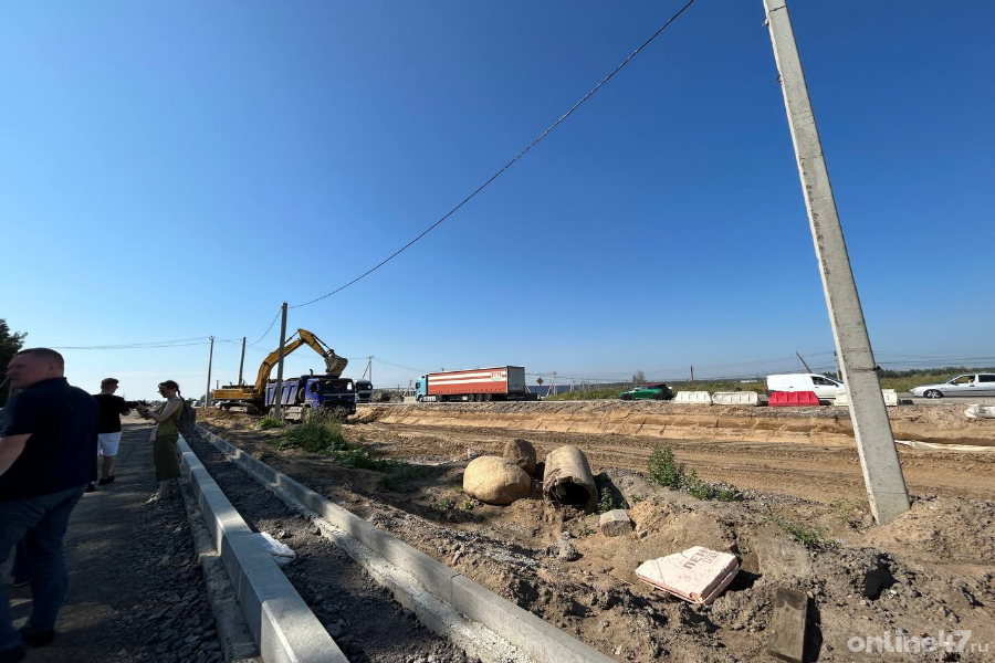 Реконструкция Колтушского шоссе: ход работ проверил губернатор