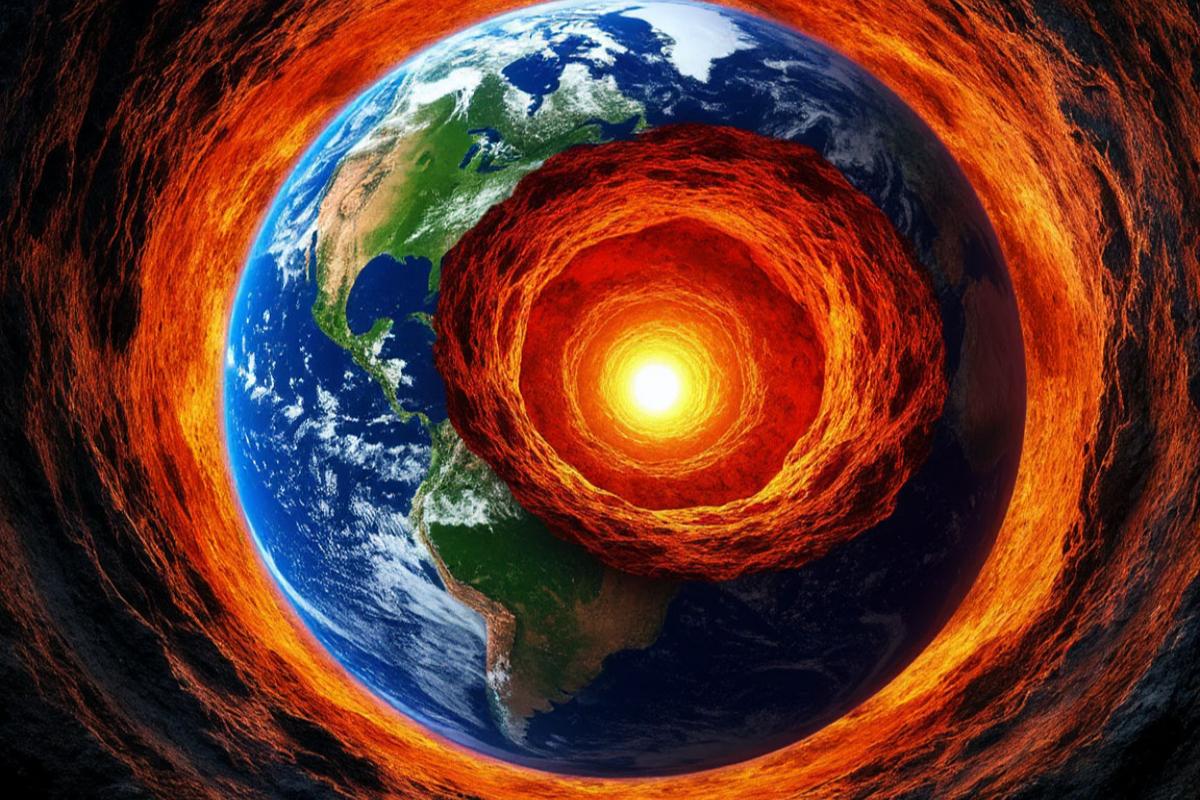 На границе ядра и мантии Земли произошли аномальные сдвиги