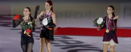 Figure skaters Valieva, Shcherbakova and Trusova took the entire podium at the European Championships