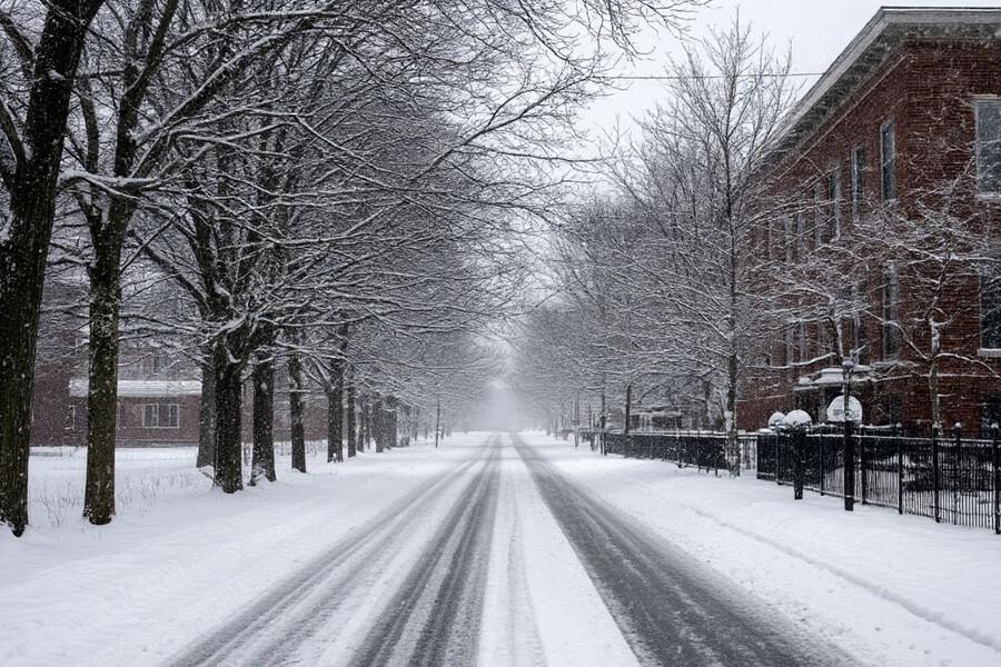 Штормовое предупреждение в Кургане: снегопад, ветер 14 м/с и мороз -28 градусов