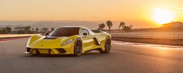 В Лас-Вегасе представили быстрейший в мире гиперкар Hennessey Venom F5