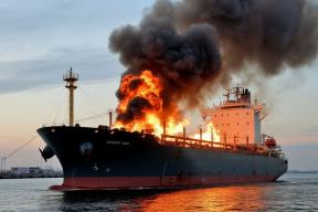 Черное море в огне: у берегов Кубани дроны подбили либерийский танкер, ранены моряки