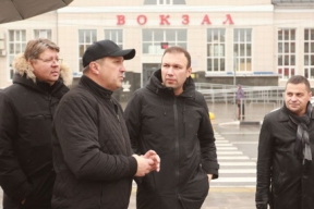 Глава Дзержинска проверил благоустройство общественных пространств после ремонта теплосетей