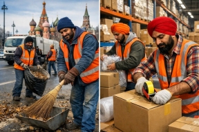 «Безопаснее, чем в ОАЭ»: Индийцы штурмуют Россию ради 50 тысяч зарплаты. В чём дело?