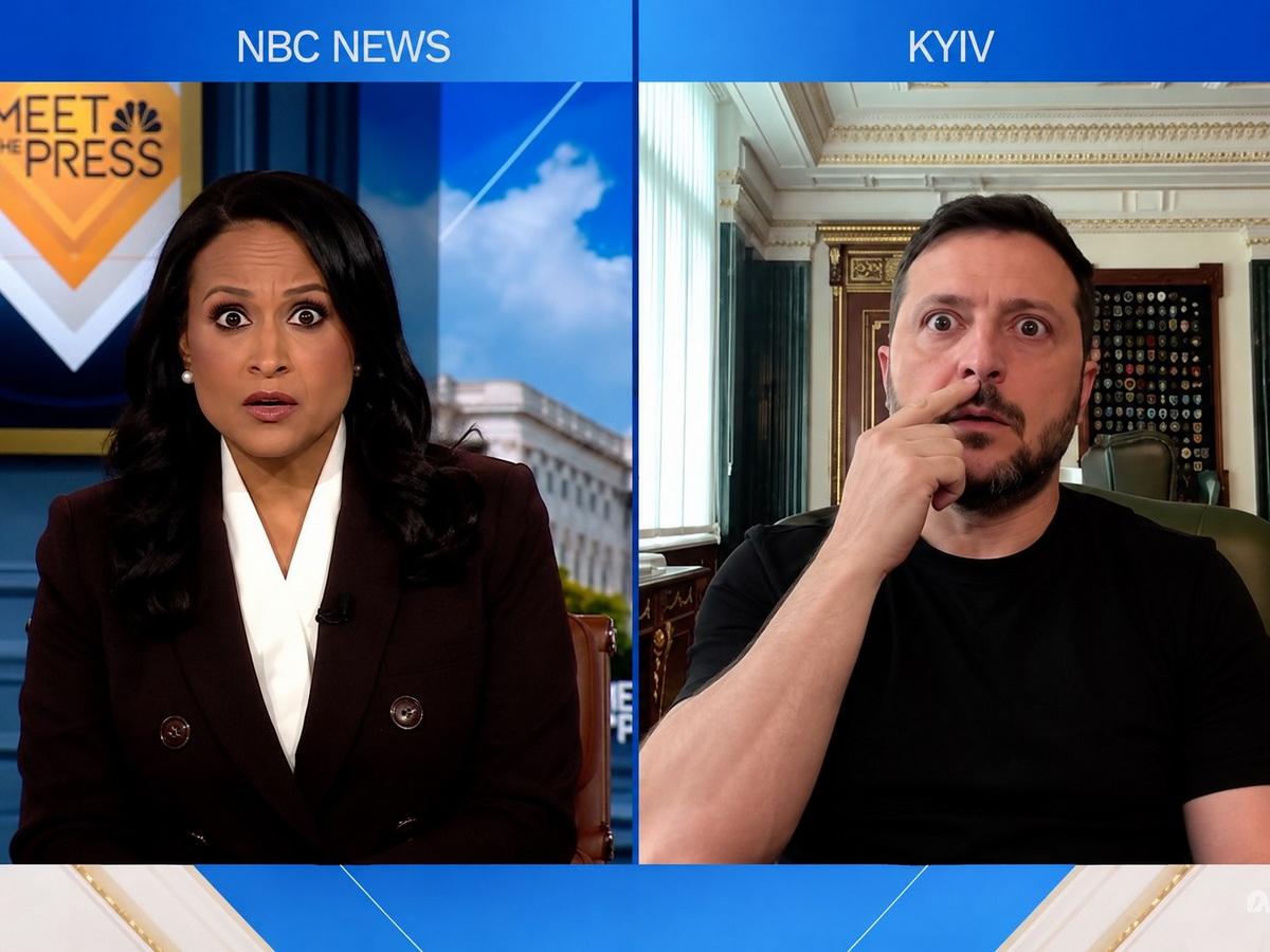«Готовое пособие для наркологов»: Зеленский завис в прямом эфире NBC и выдал себя с головой