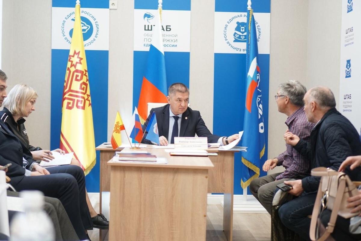 Глава Чебоксар Владимир Доброхотов провел личный прием граждан