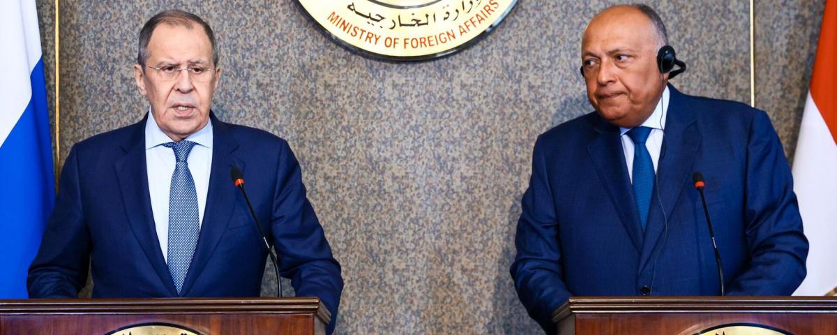 Лавров и его египетский коллега Шукри на полях ГА ООН обменялись шутками