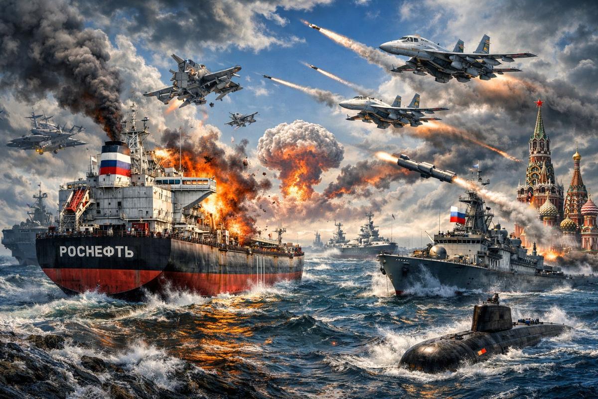Запад объявил охоту на российские танкеры. Москва готова дать жесткий ответ. Третья мировая близко?