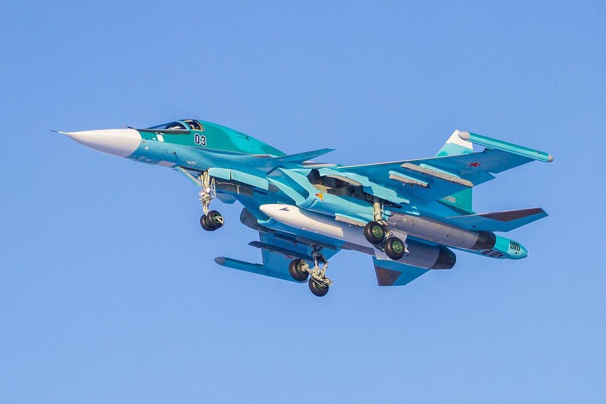 Су-34 нанесли удар авиабомбами ФАБ-500 по командному пункту ВСУ в зоне СВО