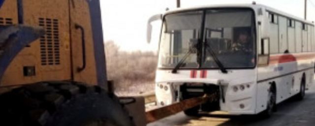 В Новосибирской области сломался автобус с 20 пассажирами из-за 30-градусного мороза