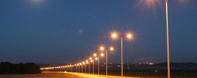 На подъезде к Воронежу установили 914 светодиодных светильников