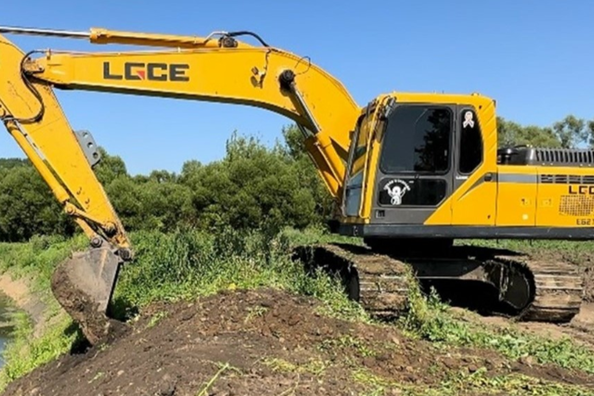 В Мордовии закончили расчистку русла реки Левжа