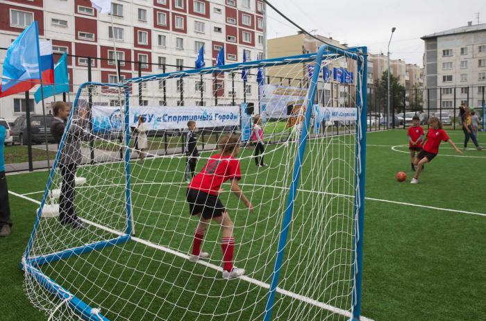 За последний месяц в Южно-Сахалинске открыли три спортивных площадки