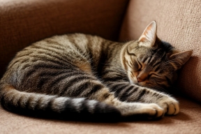 Ветеринар Руденко объяснил, почему нельзя будить кошку, когда она видит сны