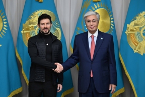 Основатель Telegram встретился с президентом Казахстана
