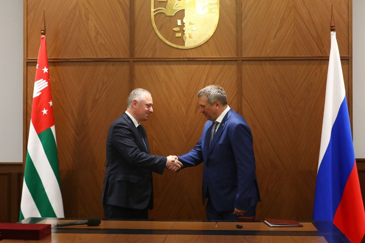 Глава Иван Носков: Самара – один из первых российских мегаполисов, которому доверили стать стратегическим партнером для Абхазии