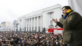 Посольство США просит не допустить насилия по отношению к Саакашвили