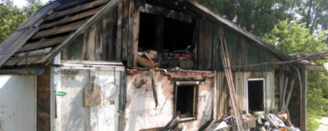В Йошкар-Оле при пожаре в бане на подворье дома погиб пенсионер