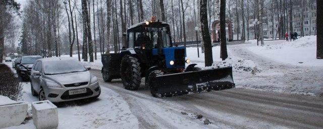 В Пскове усилят работу по уборке территорий от снега