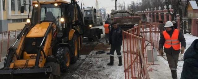 В Ижевске отремонтировали теплосеть на улице Максима Горького