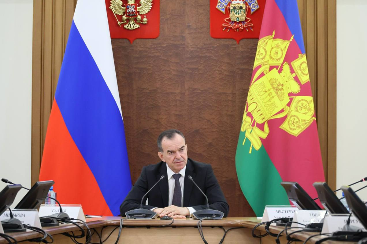 Губернатор Вениамин Кондратьев: Доля малого и среднего бизнеса в ВРП Краснодарского края достигла 27,6%