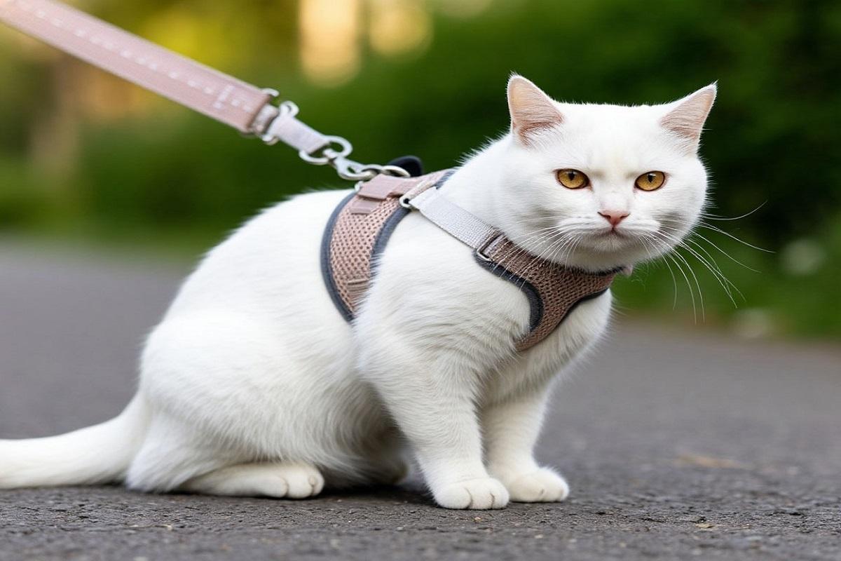 Кошка на прогулке: как подготовить питомца к свежему воздуху