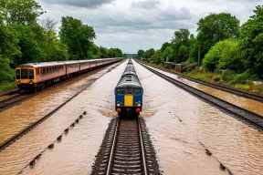 Большая вода идет: ПривЖД выставила заслон из 11 поездов на пути паводка