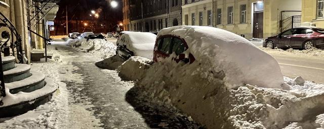 Беглов: в запоздалой уборке улиц от снега виноваты петербуржцы