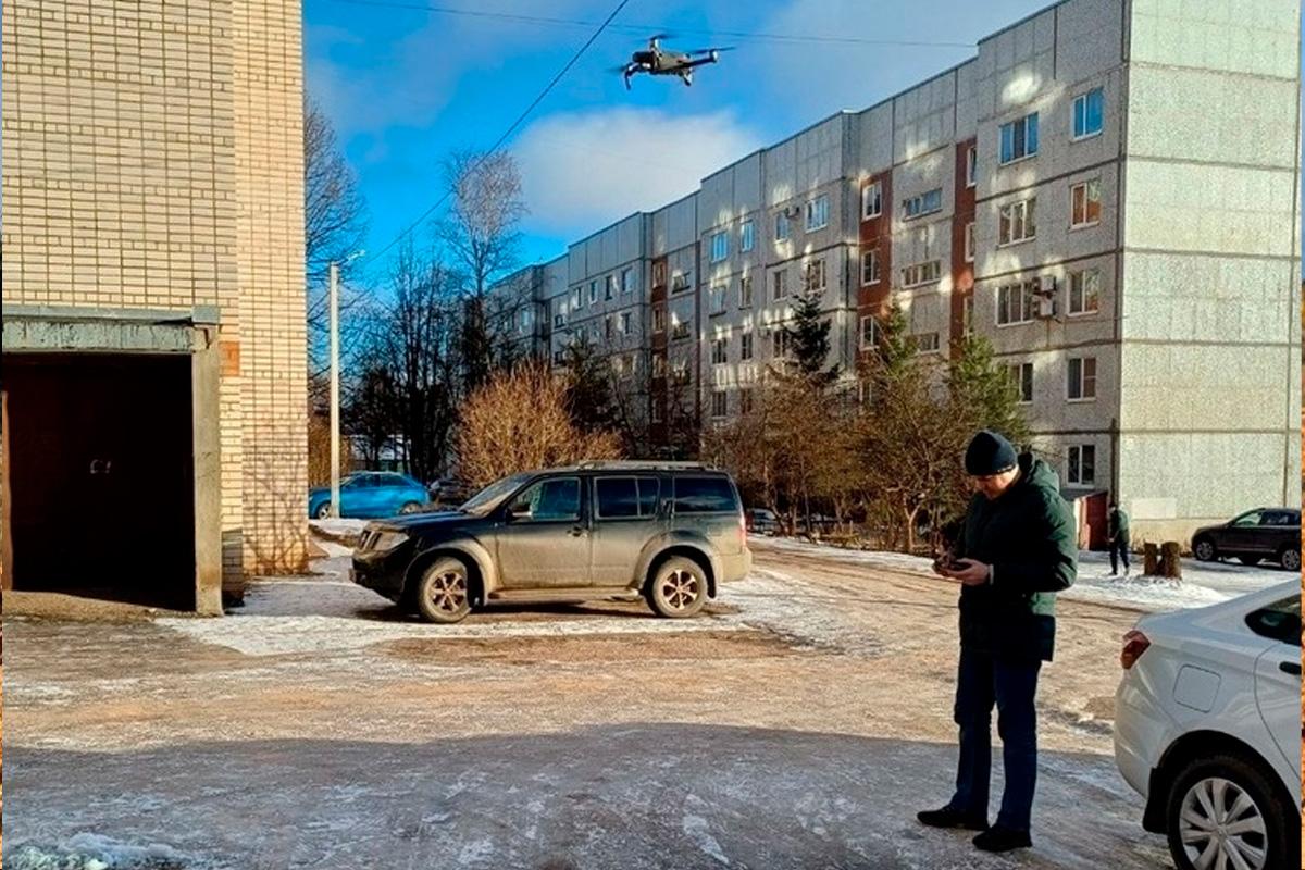 Новгородская область тестирует беспилотники для анализа теплопотерь в жилых домах