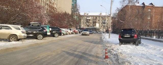 В центре Новосибирска водитель иномарки сбил 10-летнюю девочку