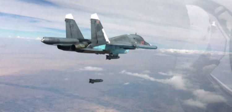 Российская авиация уничтожила ремонтные мастерские и базу ИГ под Алеппо