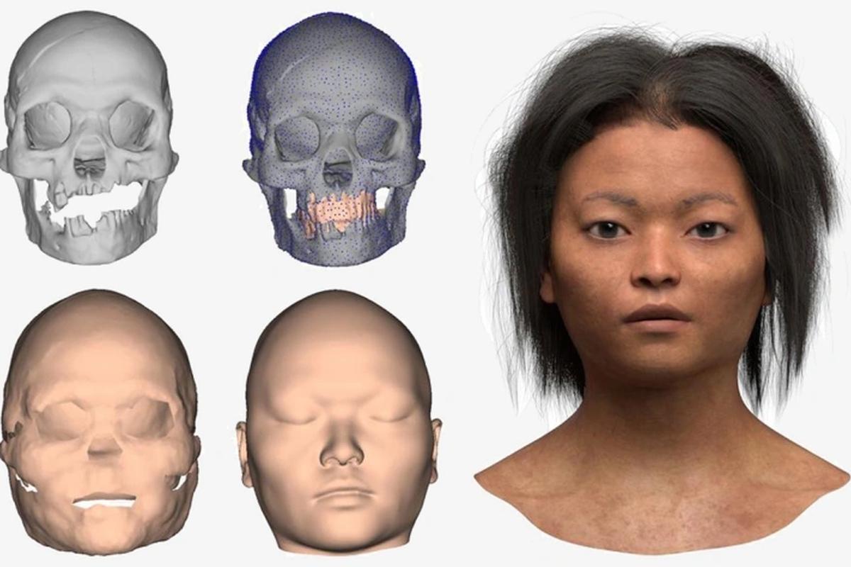 Китайцы восстановили лицо древнего человека