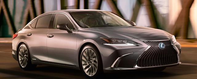 Опубликованы фото и видео новой модели Lexus ES