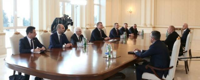 Глава Астраханской области и президент Азербайджана обсудили вопросы сотрудничества