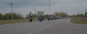 В Чехове провели традиционный мотопробег ко Дню Победы