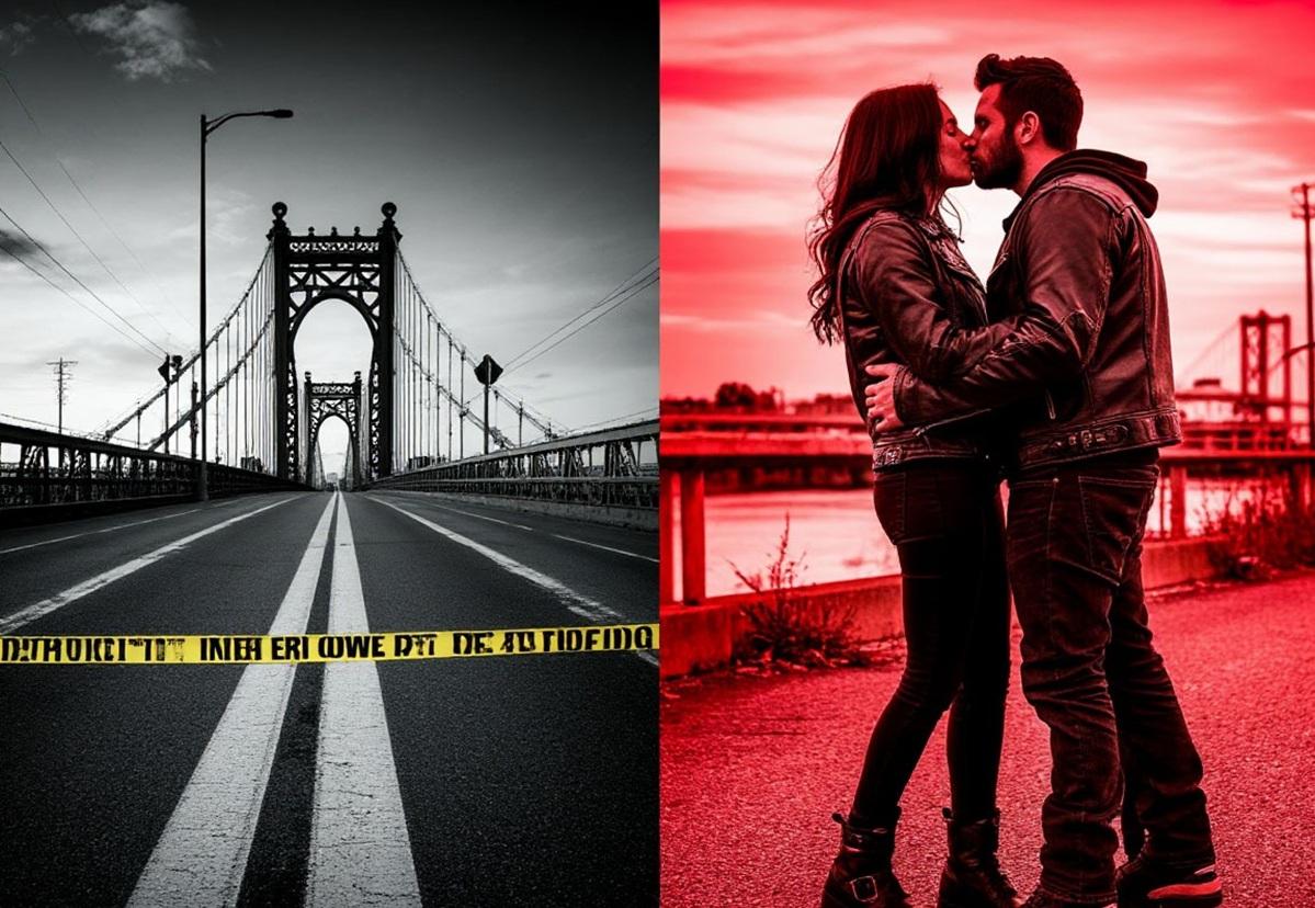 Последняя поездка: байкер и его молодая жена клялись любить друг друга всю жизнь и сдержали слово