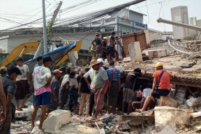 МЧС РФ начало перегруппировку 120 спасателей в Мьянме