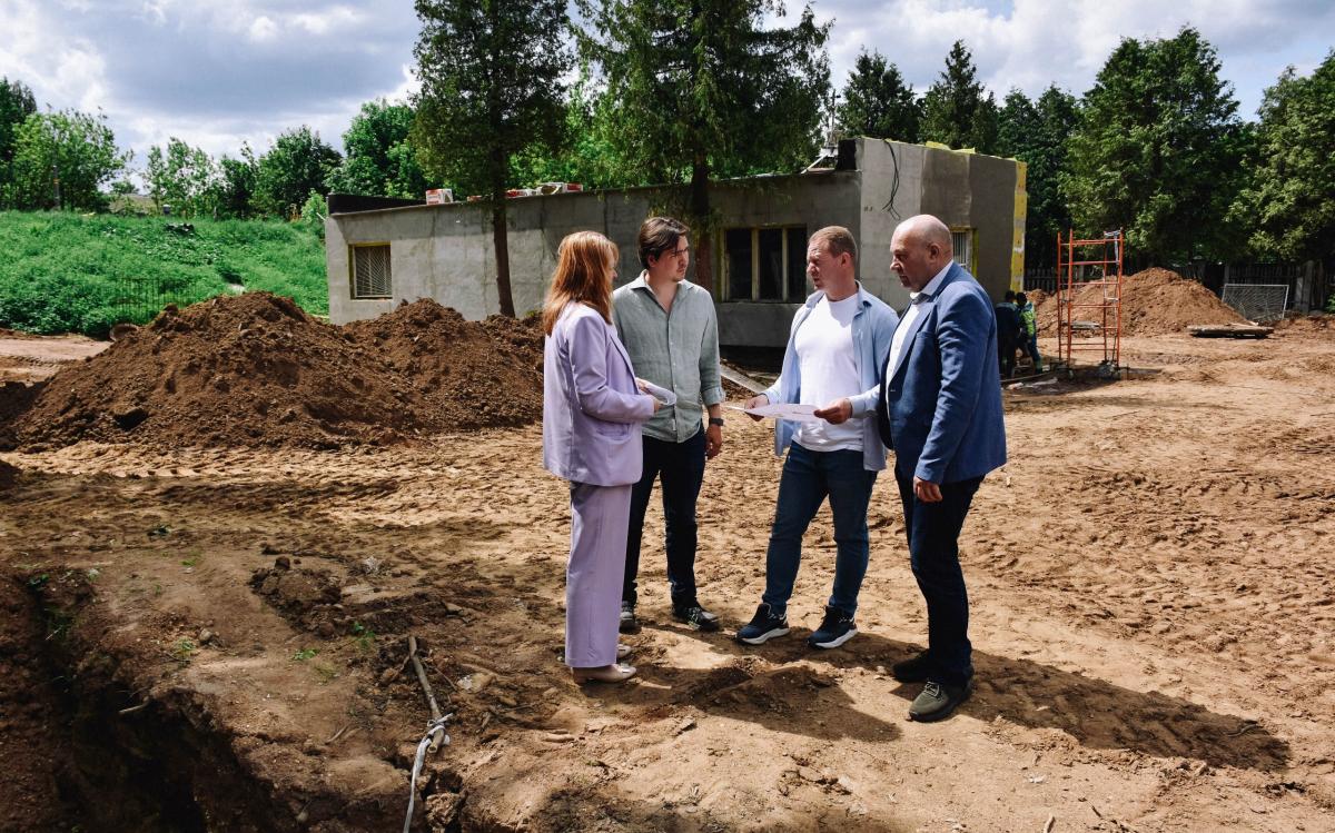 В Городском округе Пушкинский проверили ремонт водозаборного узла №12