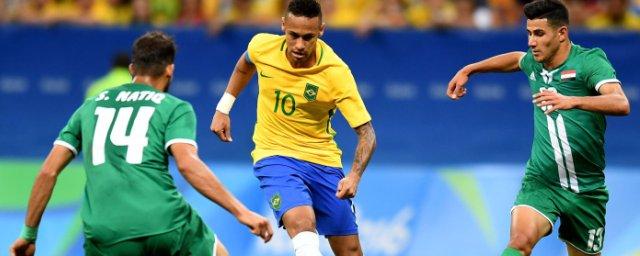Олимпийская сборная Бразилии пробилась в финал футбольного турнира