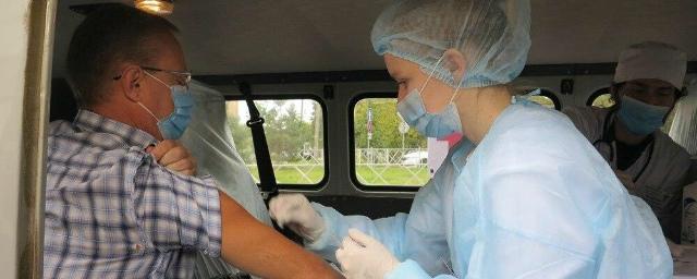 В Красногорске работают мобильные медпункты по вакцинации от гриппа