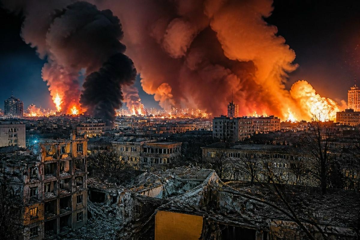 «Руины и серый пепел»: Ночь возмездия для Киева. Как Россия ответила за Старобельск