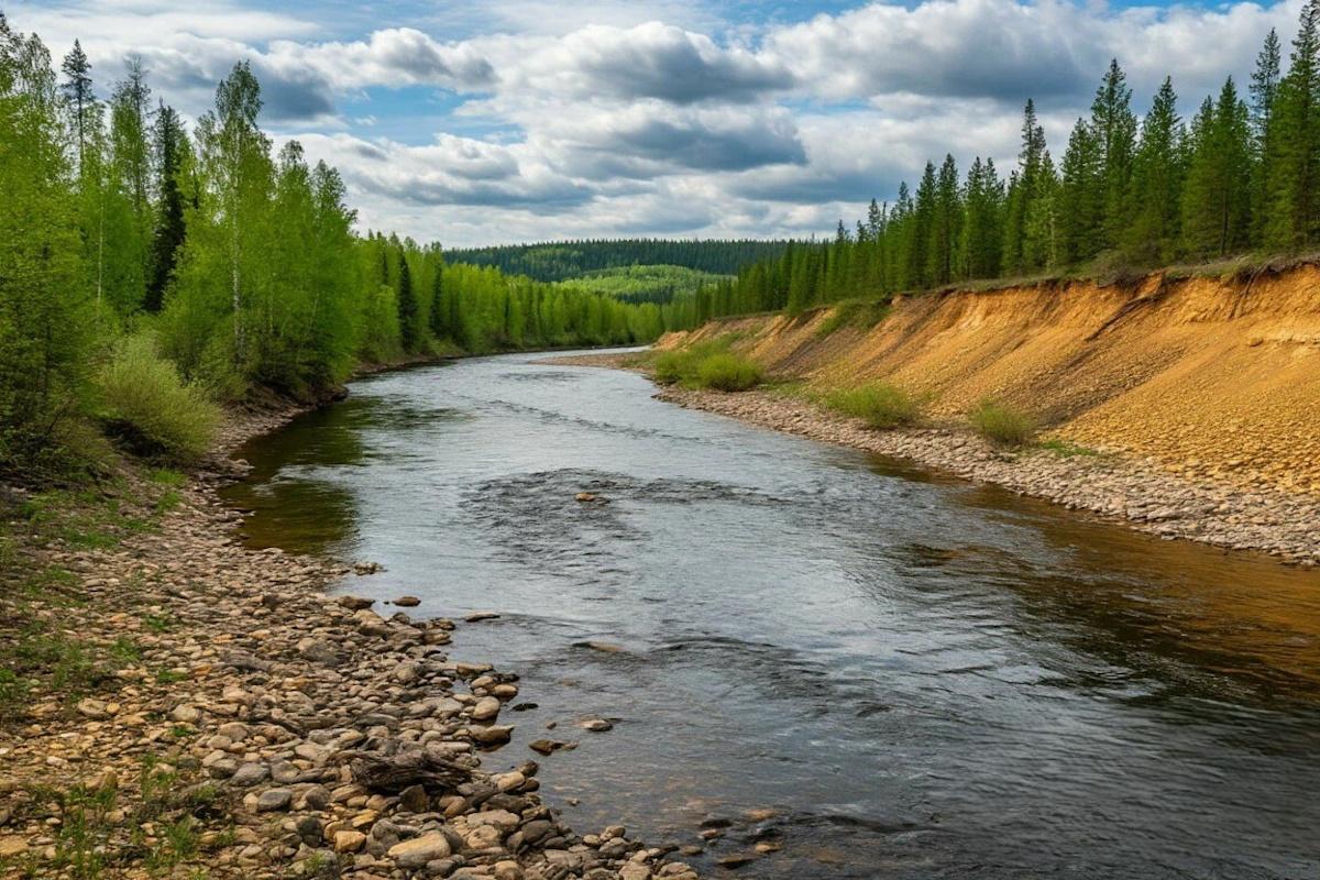Золотодобытчиков в Тисульском округе Кузбасса наказали за нарушение водного законодательства